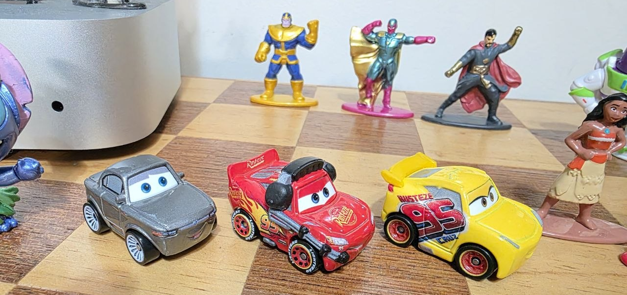 Official Cars The Movie and Jada Toys Nano Metalfigs